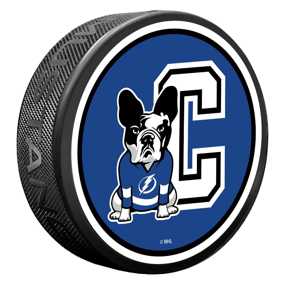 Tampa Bay Lightning Harry Hedman with Captain's "C" 3D Textured Puck