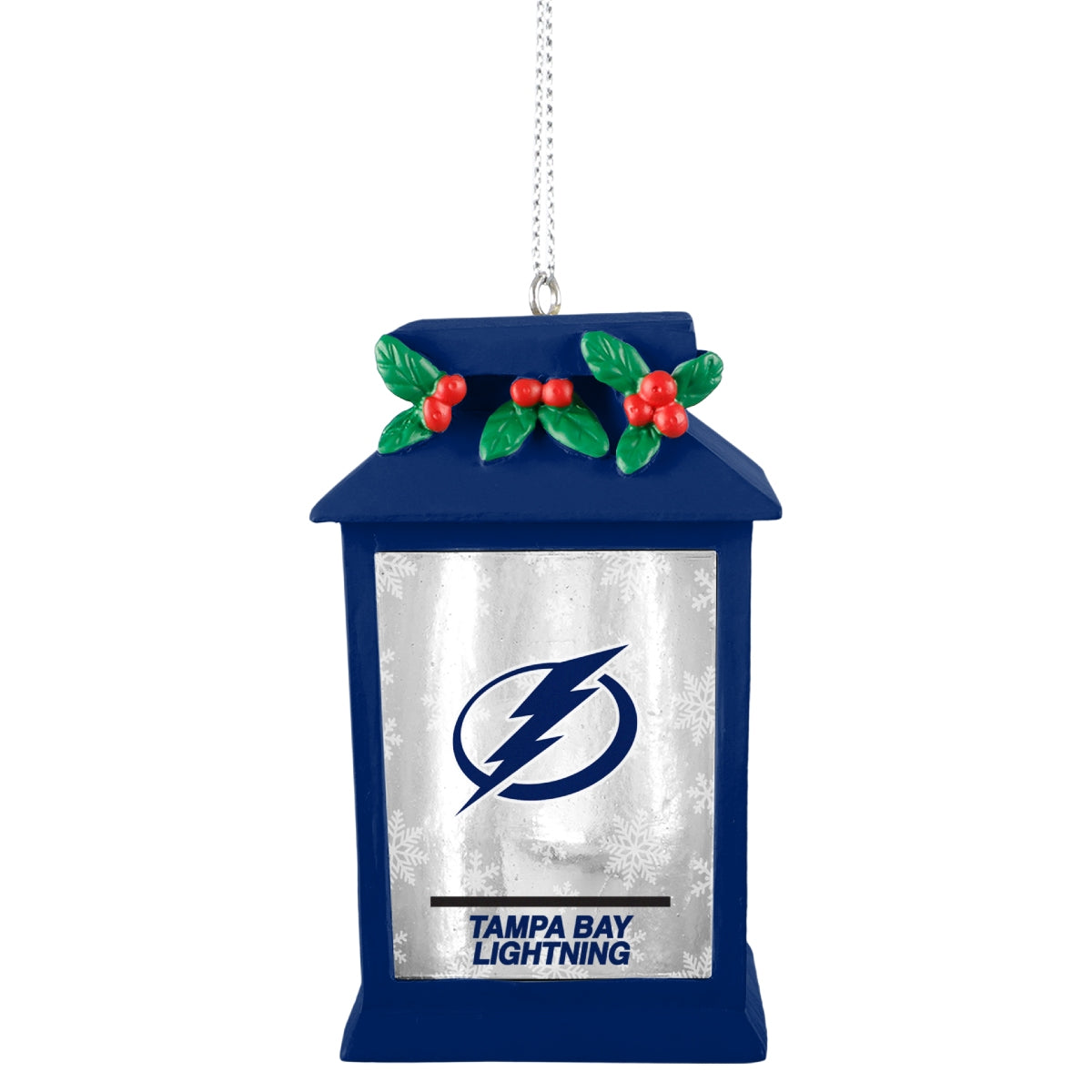 Tampa Bay Lightning Light Up Lantern Holiday Ornament