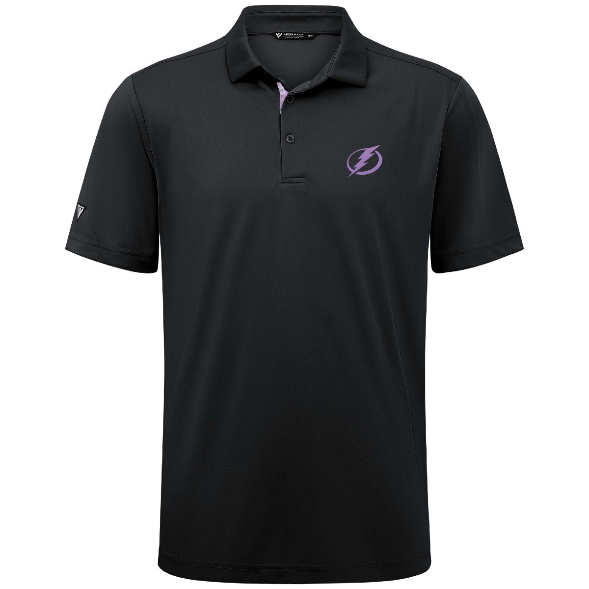 Men's Tampa Bay Lightning Levelwear Hockey Fights Cancer Polo