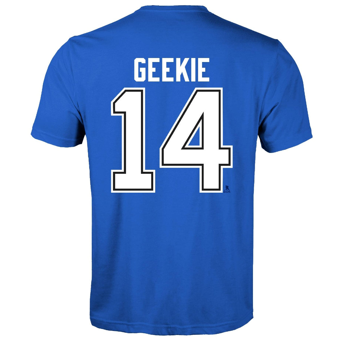Tampa Bay Lightning Levelwear Conor Geekie Blue Name & Number Tee