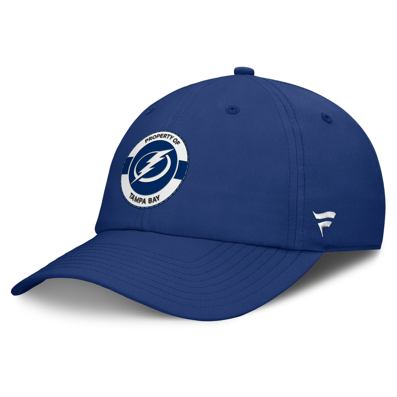 Tampa Bay Lightning Fanatics Authentic Pro Training Camp Flex Blue Hat