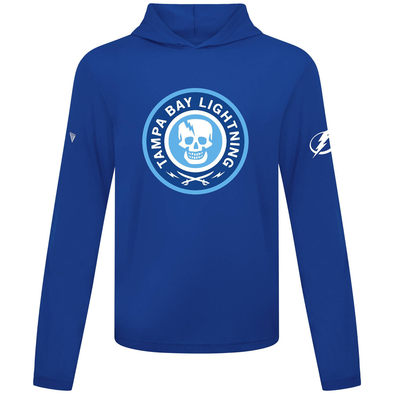 Men's Tampa Bay Lighting 2026 NHL Stadium Series Blue Long Sleeve Anthem Hoodie