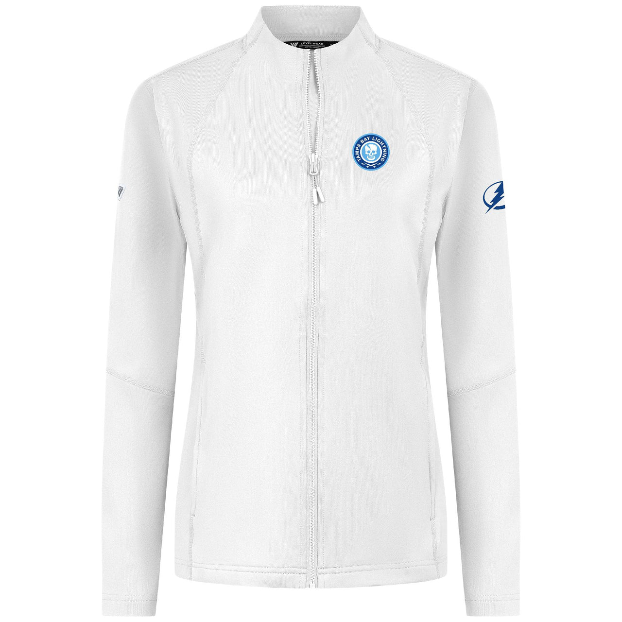 Women's Tampa Bay Lightning 2026 Stadium Series White Mesa Full Zip Jacket