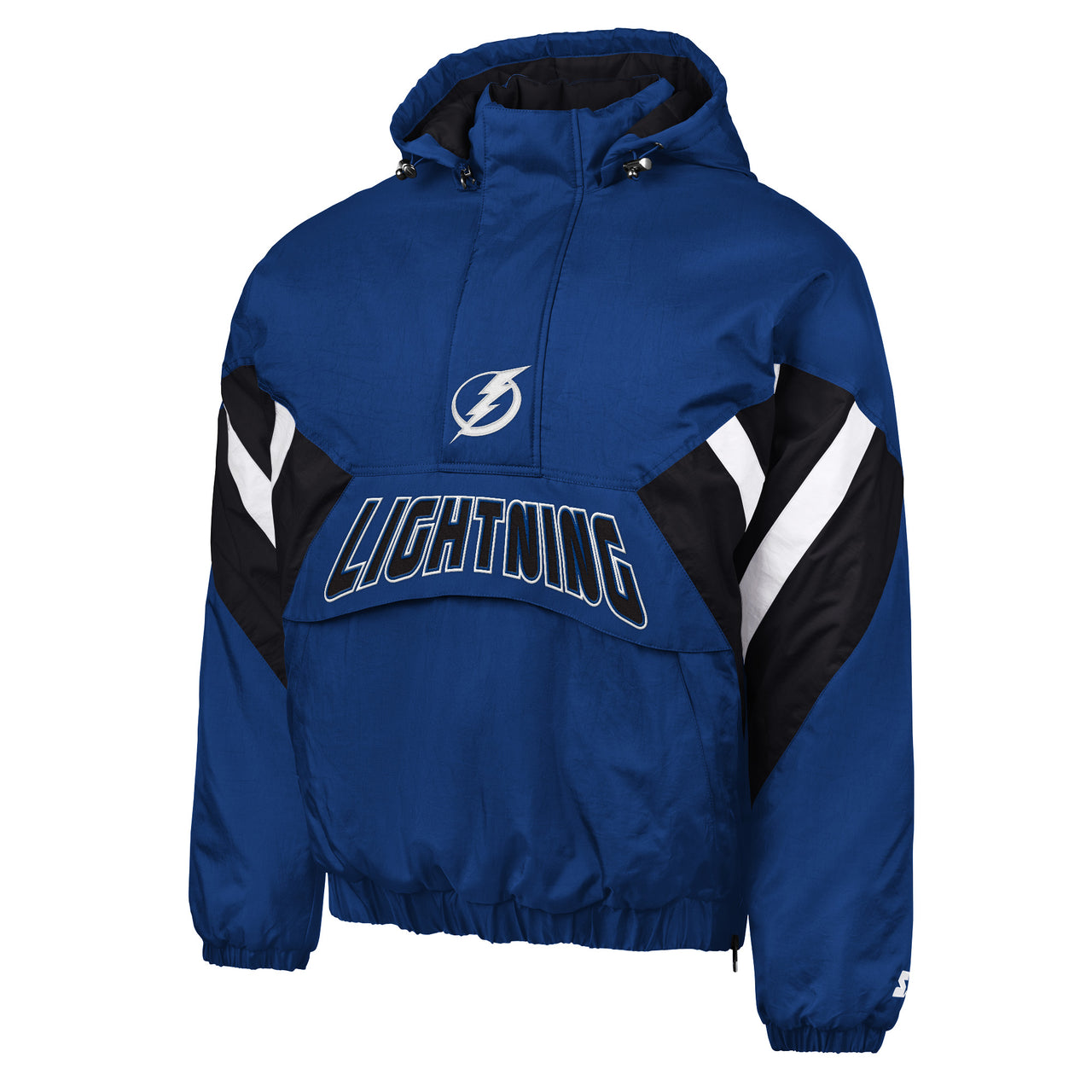 Men's Tampa Bay Lightning Starter The Line Up 1/4 Zip Hood