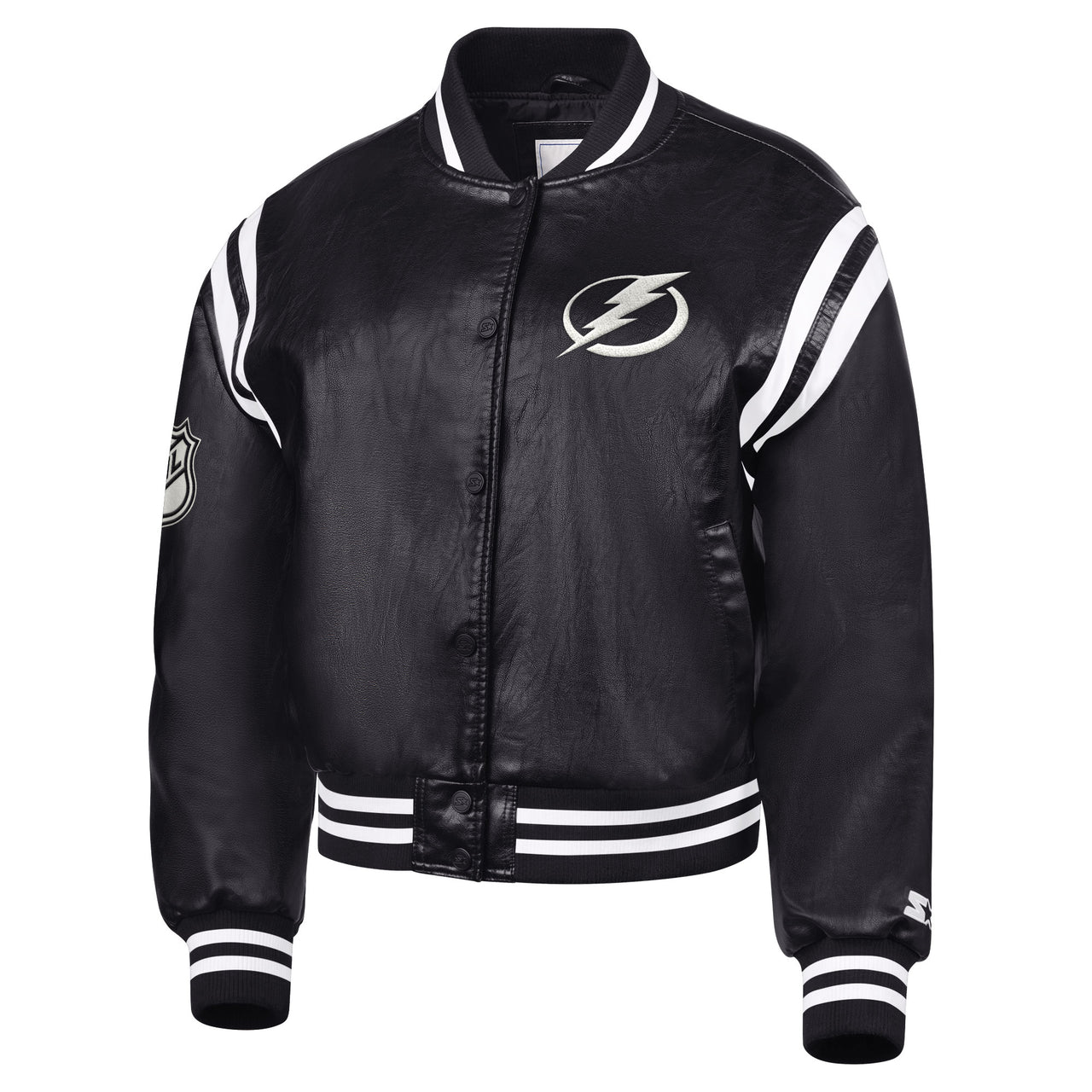 Women's Tampa Bay Lightning Starter Hockey Girl Black Jacket