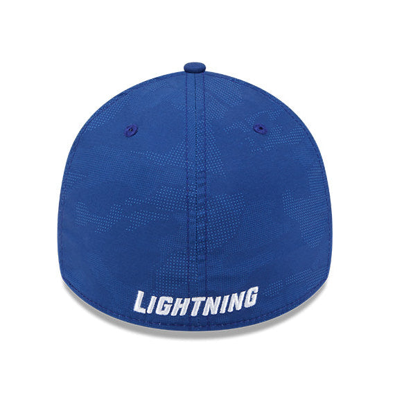 Tampa Bay Lightning Shoulder Patch Logo New Era 39THIRTY Tonal Camo Flex-Fit Hat