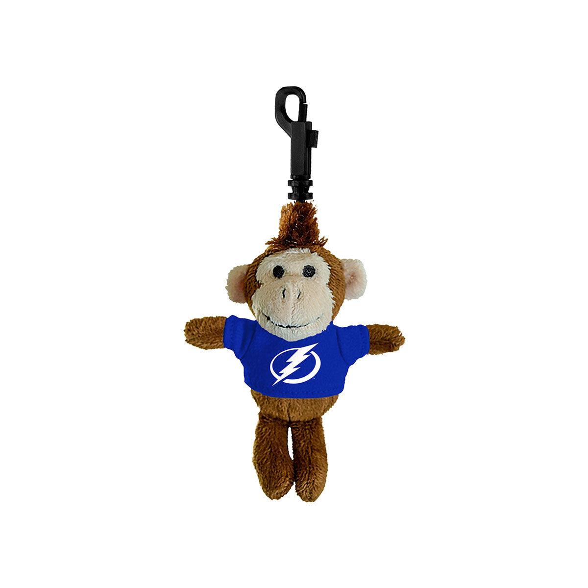 Tampa Bay Lightning Monkey Plush Keychain