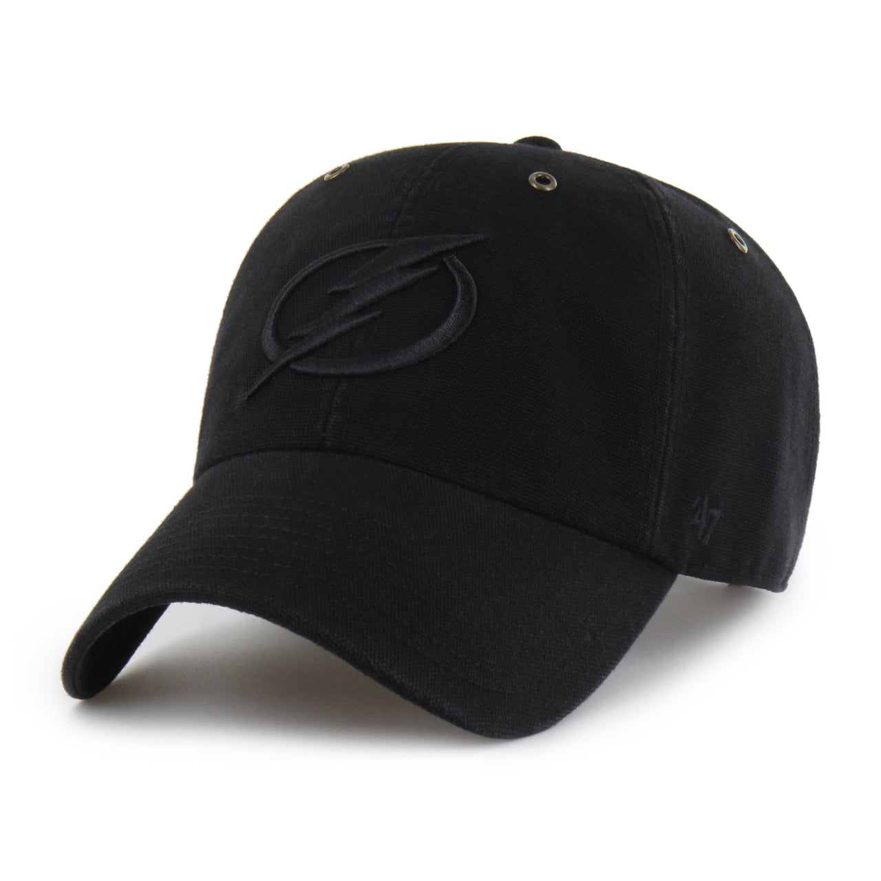Tampa Bay Lightning Carhartt '47 Adjustable Black Clean Up Hat