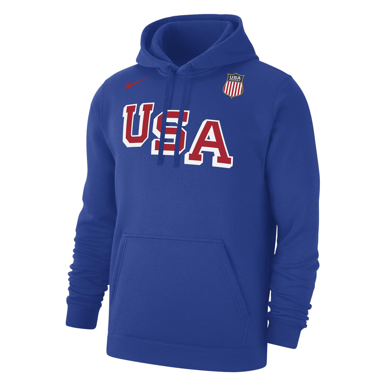 Men's Nike Team USA Hockey Royal Hoodie