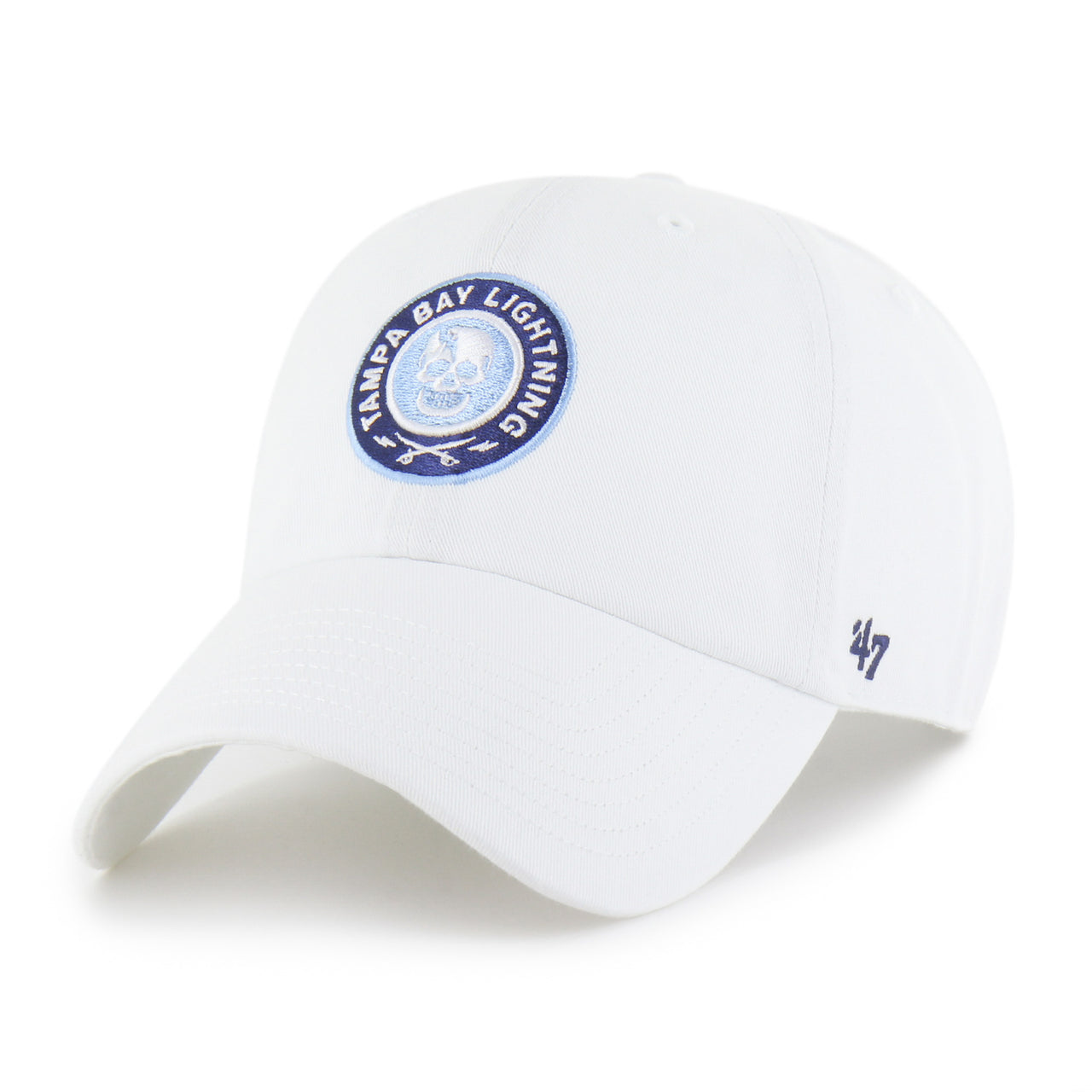Tampa Bay Lightning 2026 Stadium Series Adjustable White Clean Up Hat