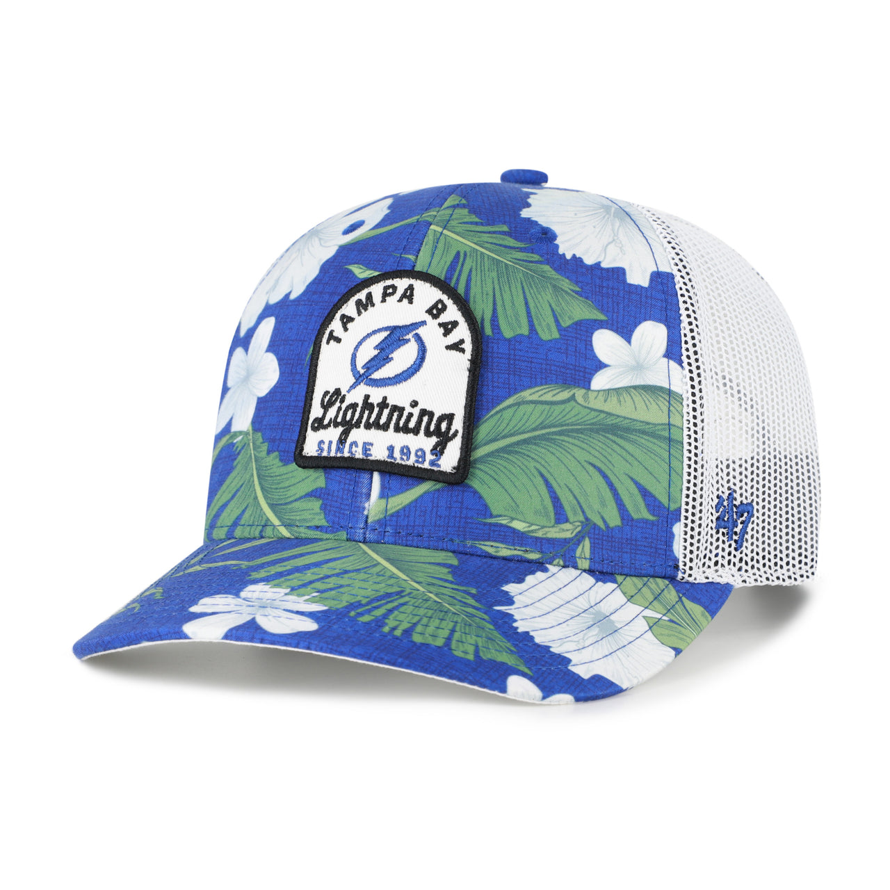 Tampa Bay Lightning '47 Adjustable Beach Side Mesh Back Trucker Hat