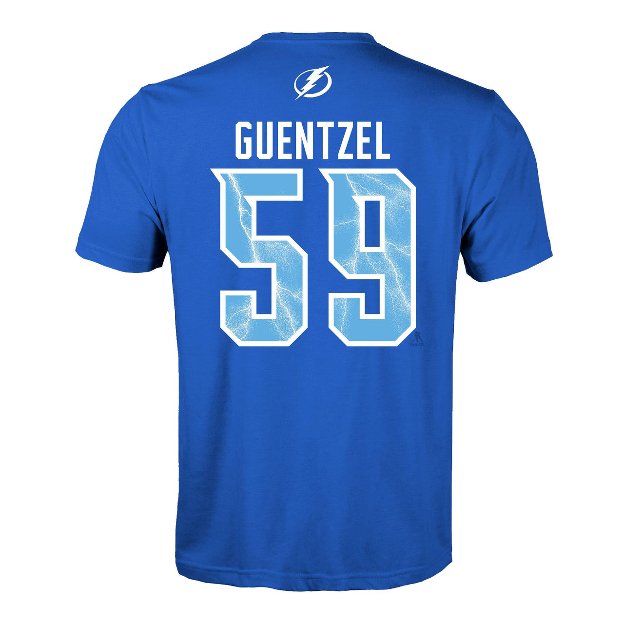 Tampa Bay Lightning 2026 Stadium Series Guentzel Blue Name & Number Tee