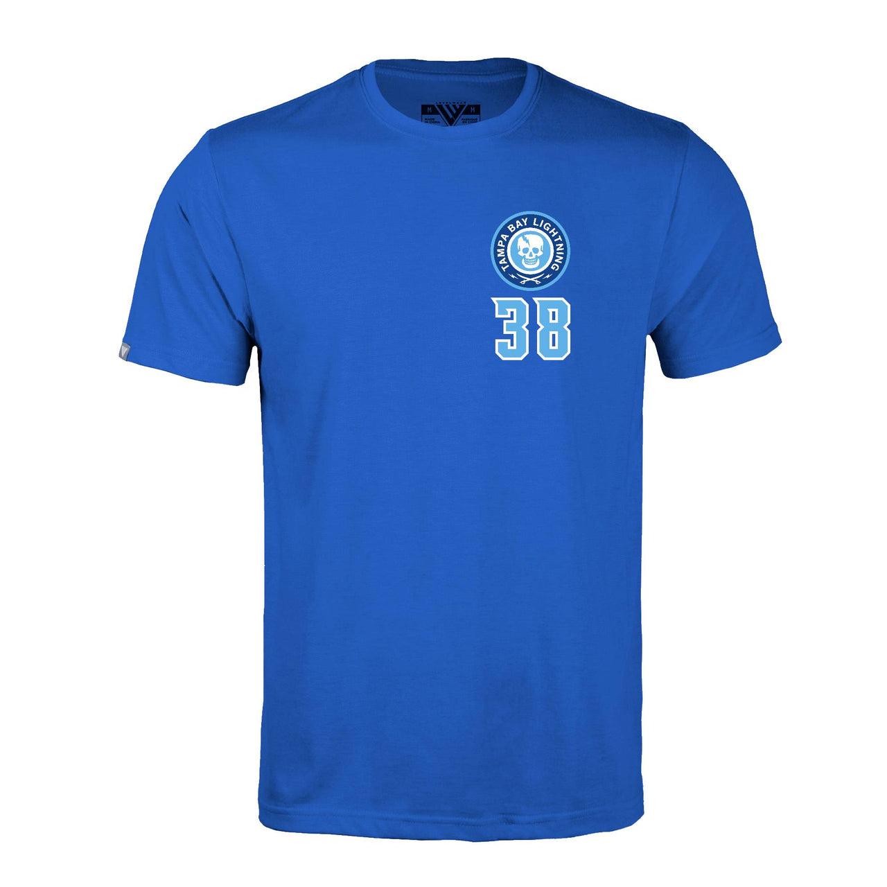 Tampa Bay Lightning 2026 Stadium Series Hagel Blue Name & Number Tee