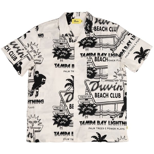Duvin x Tampa Bay Lightning Beach Club Cabana Shirt