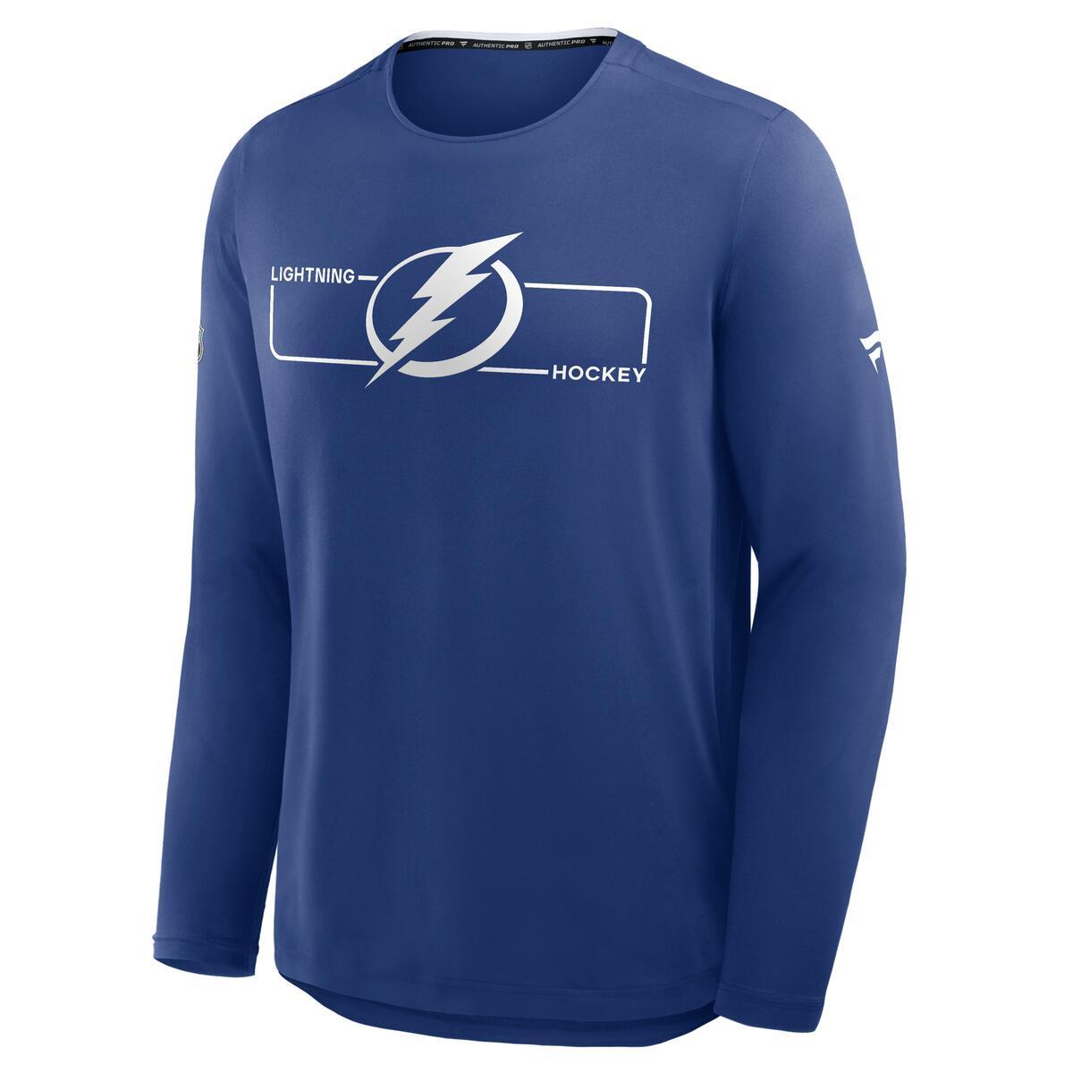 Men's Tampa Bay Lightning 2026-27 Fanatics Authentic Pro Long Sleeve Tech Tee