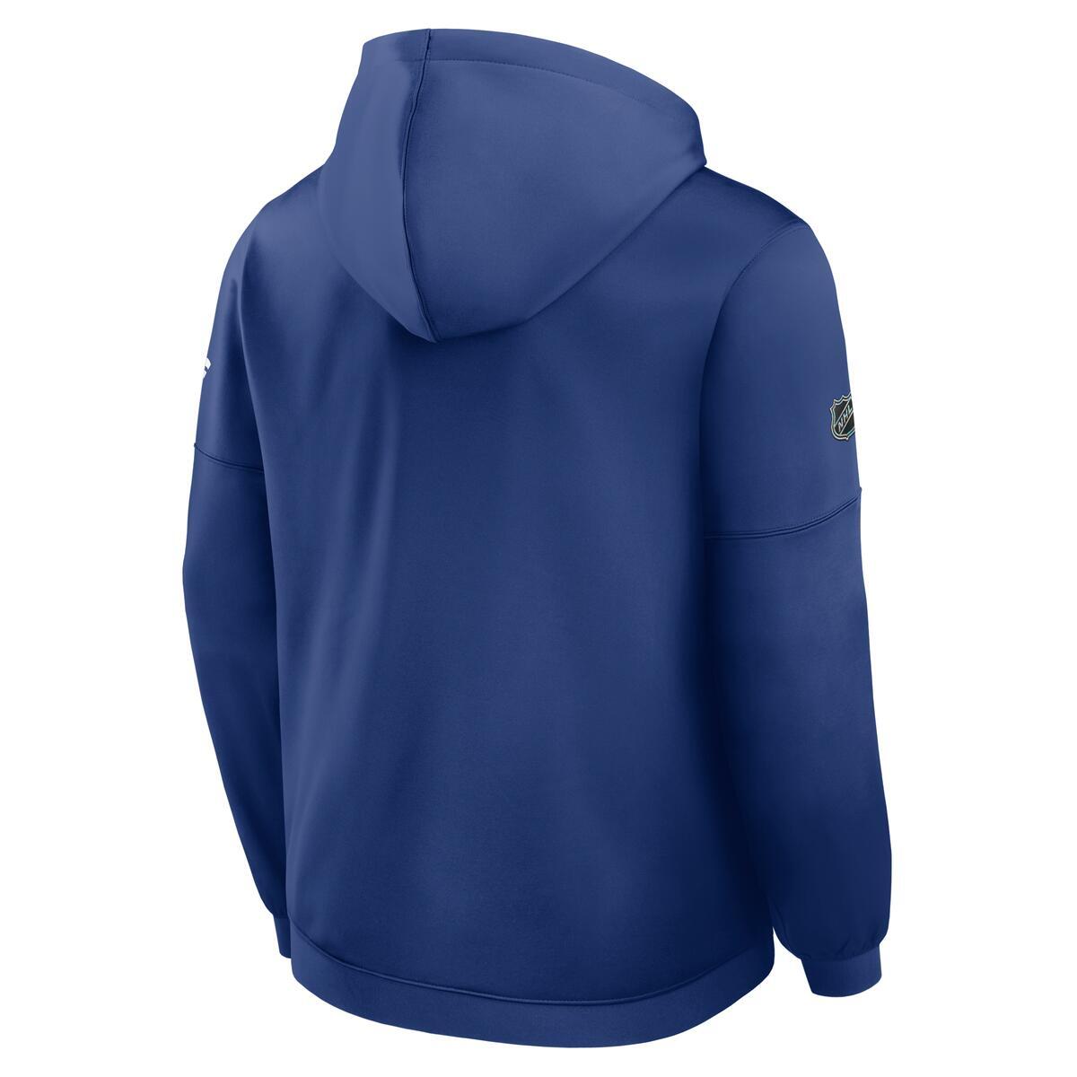 Men's Tampa Bay Lightning 2026-27 Fanatics Authentic Pro Locker Room Blue Pullover Fleece Hoodie (SHIPS 10/12)