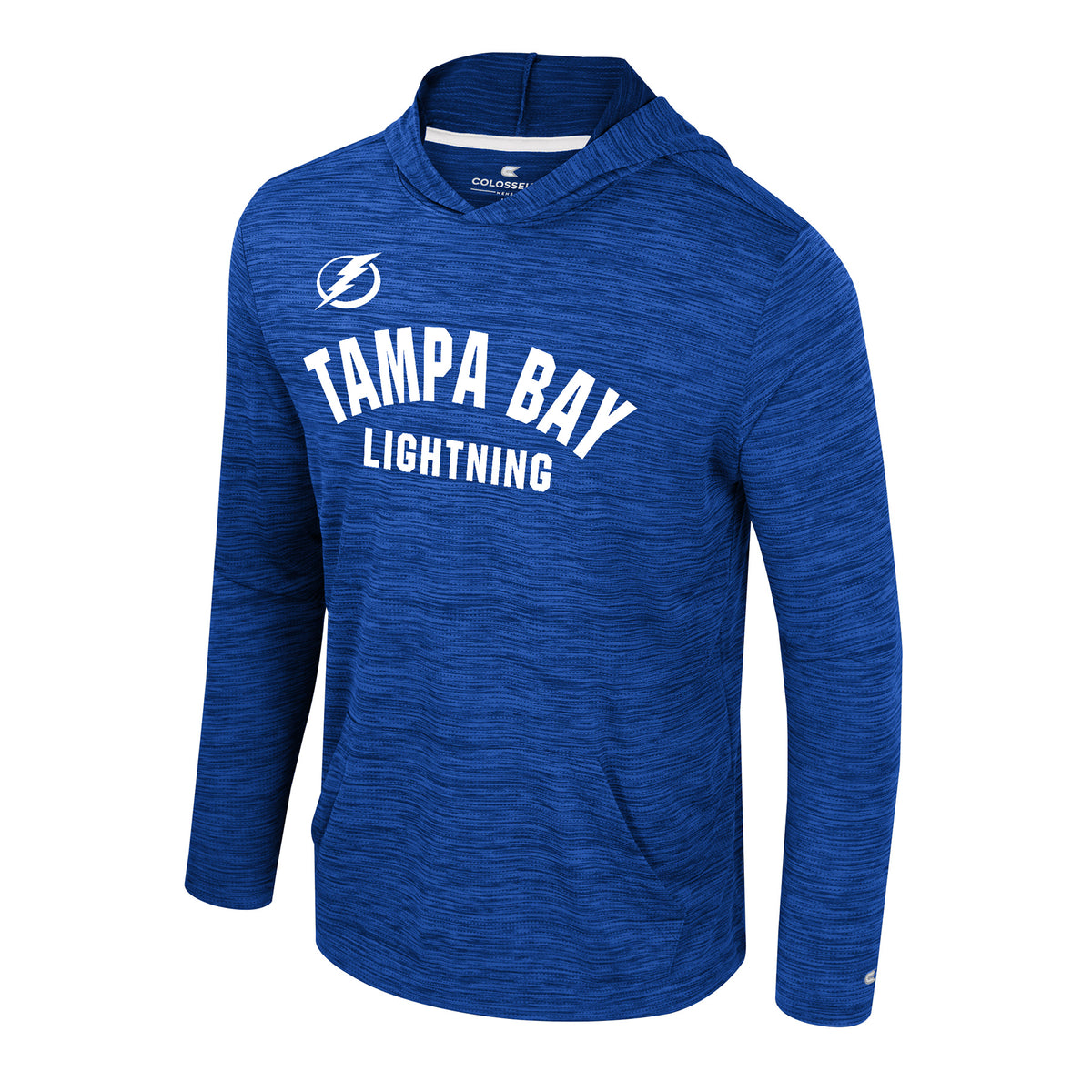 Men's Tampa Bay Lightning Colosseum Long Sleeve Consistency Hooded Tee