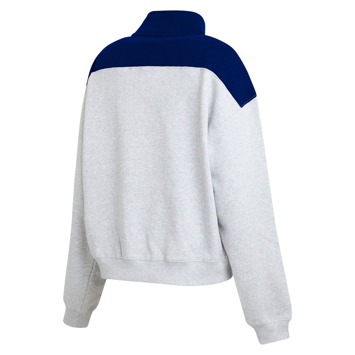 Women's Tampa Bay Lightning WEAR by Erin Andrews Color Block 1/4 Zip Pullover