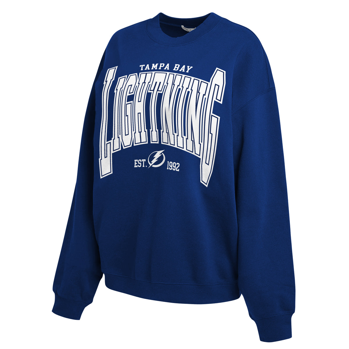 Women's Tampa Bay Lightning WEAR by Erin Andrews Oversized Crew