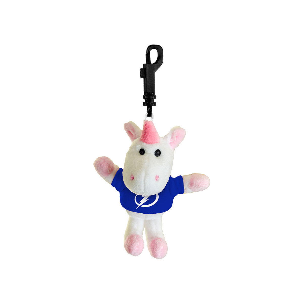 Tampa Bay Lightning Unicorn Plush Keychain