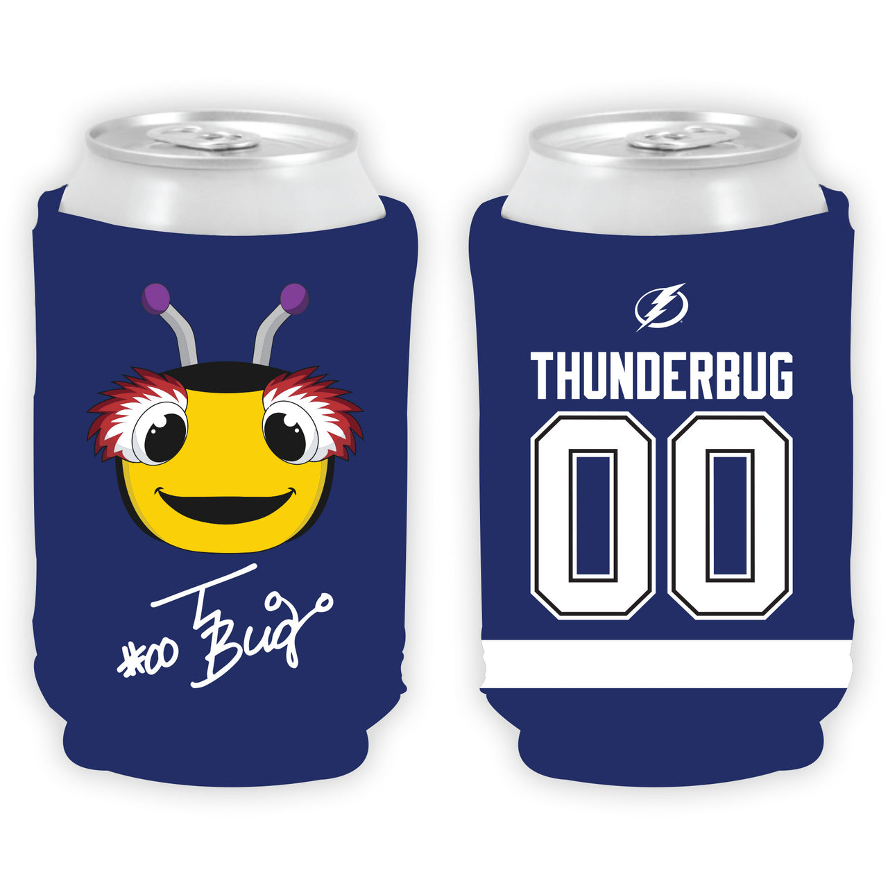 Tampa Bay Lightning ThunderBug 12oz Can Cooler