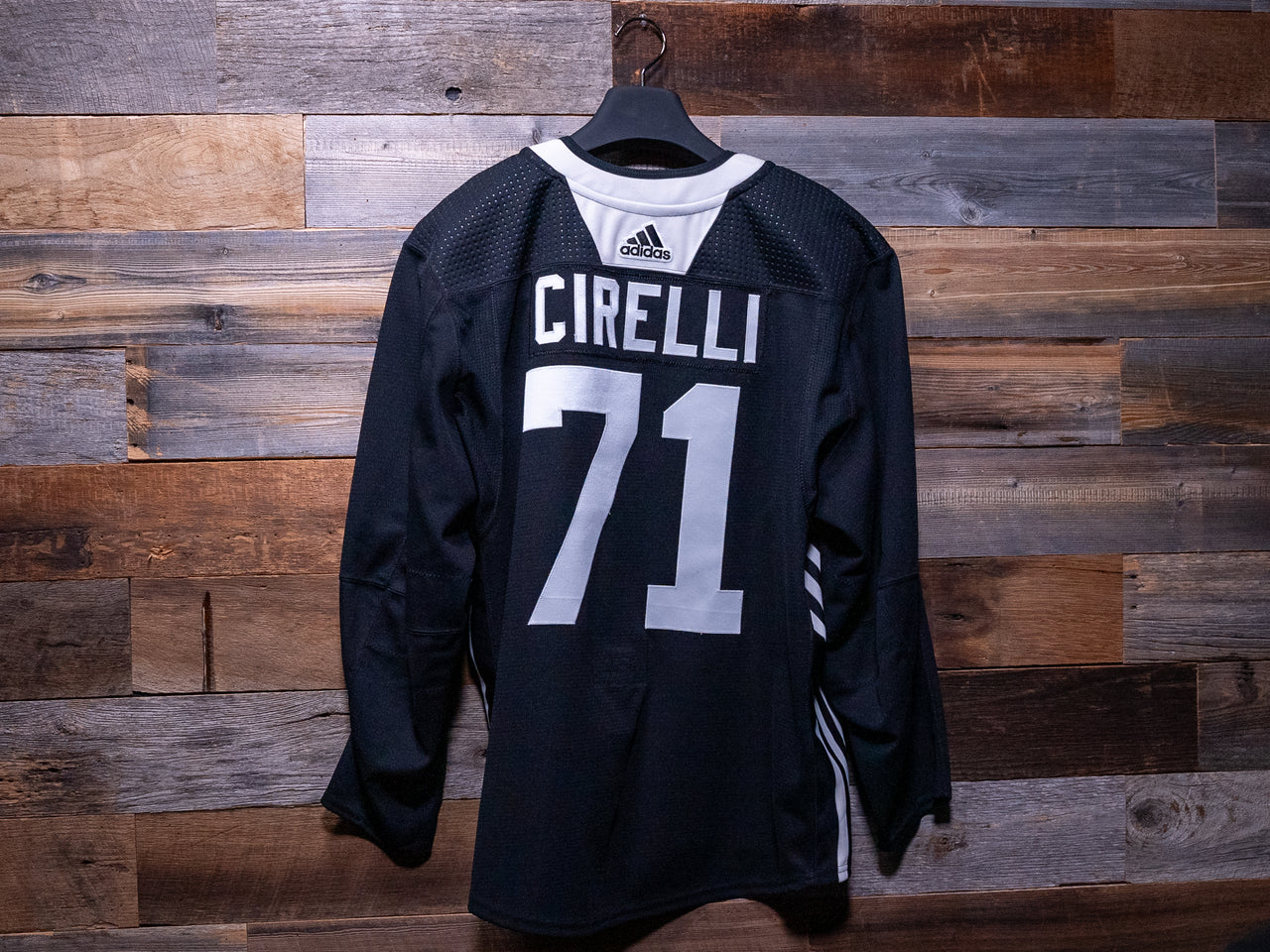 Anthony Cirelli BLACK adidas Tampa Bay Lightning Training Camp-Worn Jersey