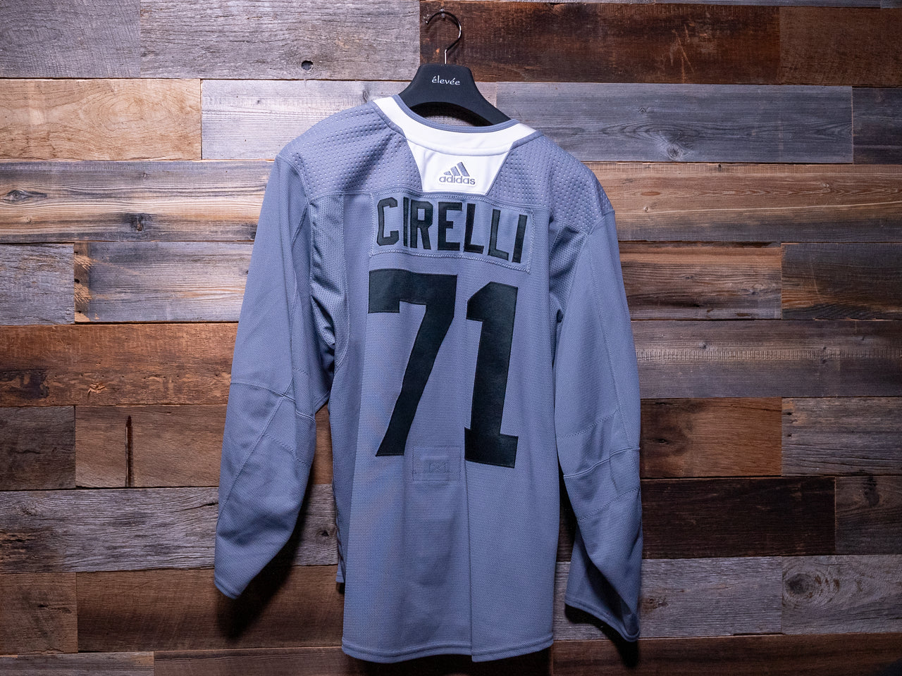 Anthony Cirelli GREY adidas Tampa Bay Lightning Training Camp-Worn Jersey