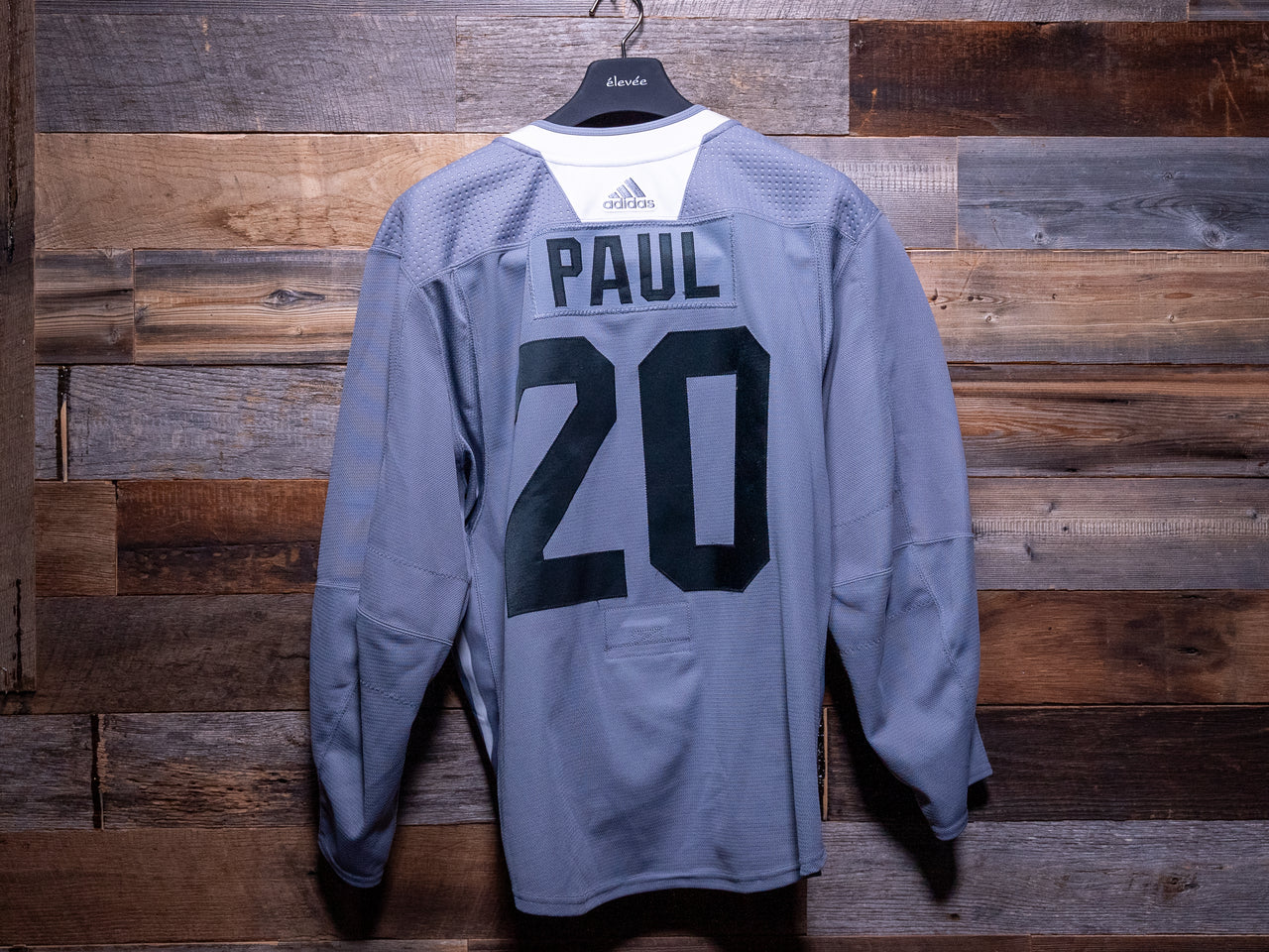 Nick Paul GREY adidas Tampa Bay Lightning Training Camp-Worn Jersey