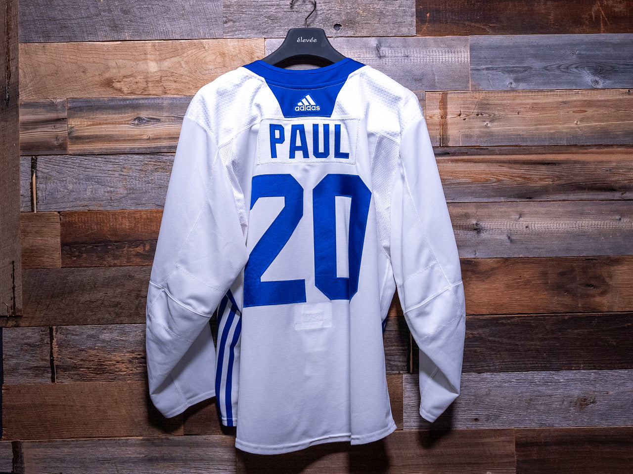 Nick Paul WHITE adidas Tampa Bay Lightning Training Camp-Worn Jersey