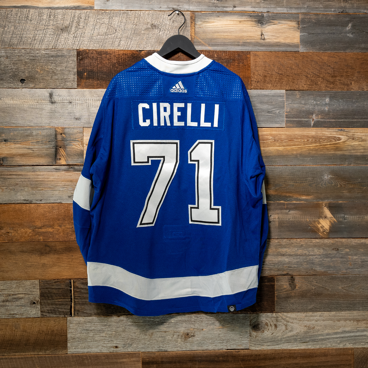 #71 CIRELLI 2023-24 Game-Worn Lightning Home Jersey (Size 56) Set 3