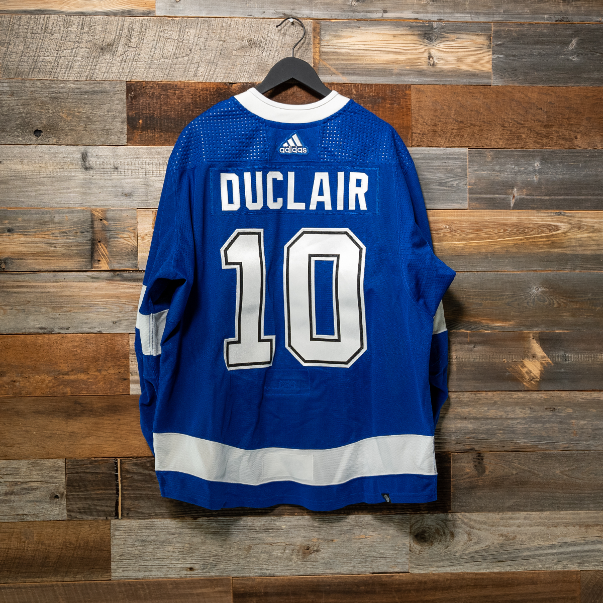 #10 DUCLAIR 2023-24 Game-Worn Lightning Home Jersey (Size 56) Set 3