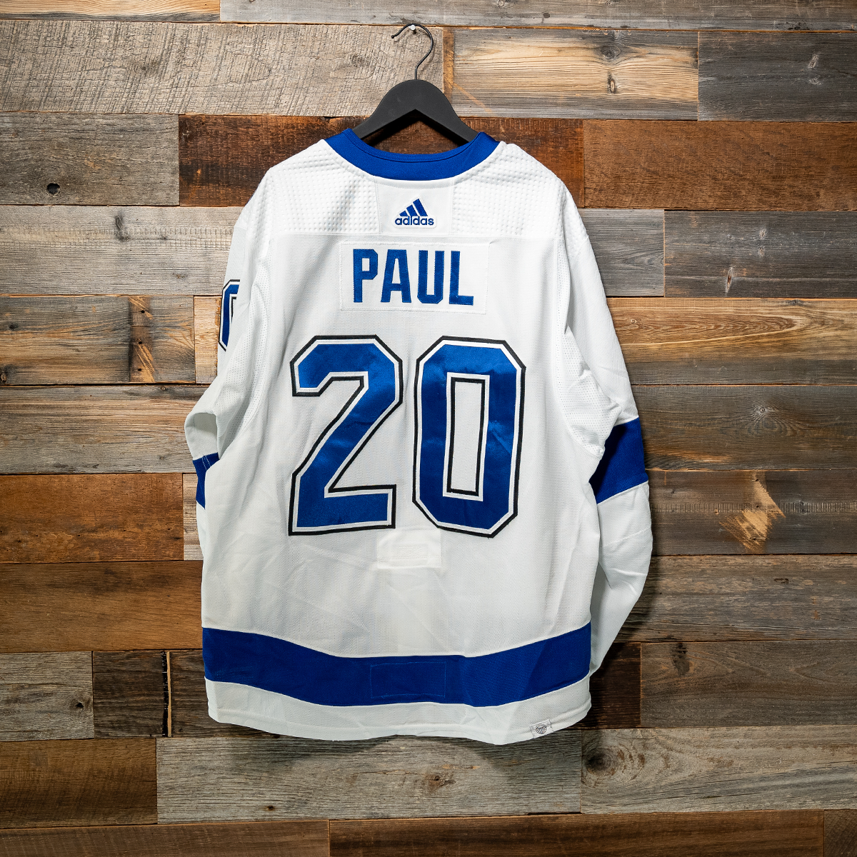 #20 PAUL 2023-24 Game-Worn Lightning Away Jersey (Size 58) Set 3