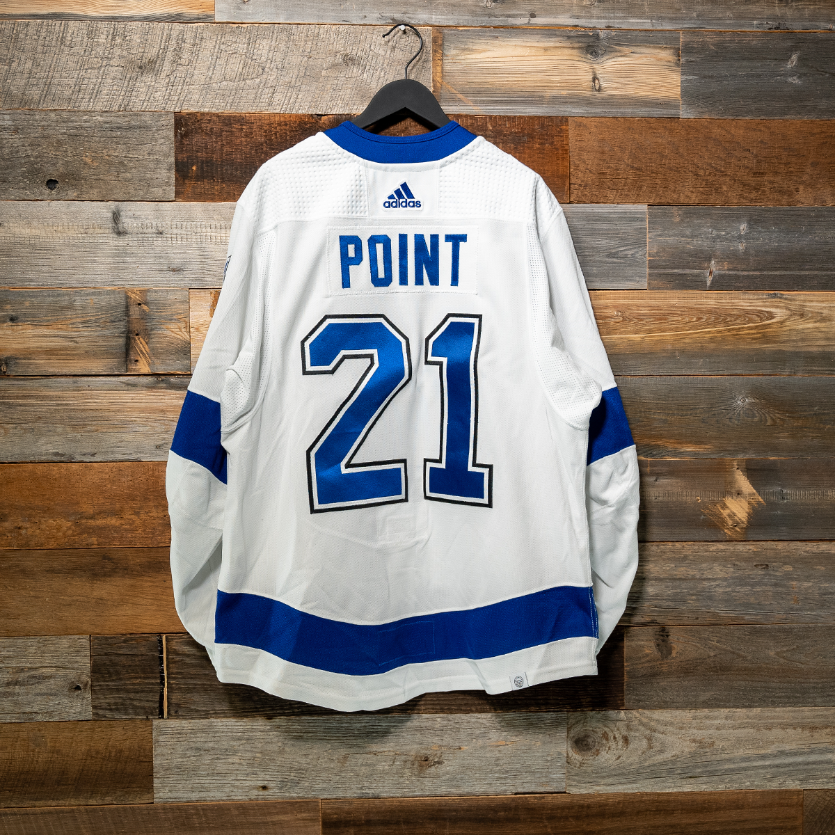 #21 POINT 2023-24 Game-Worn Lightning Away Jersey (Size 54) Set 3