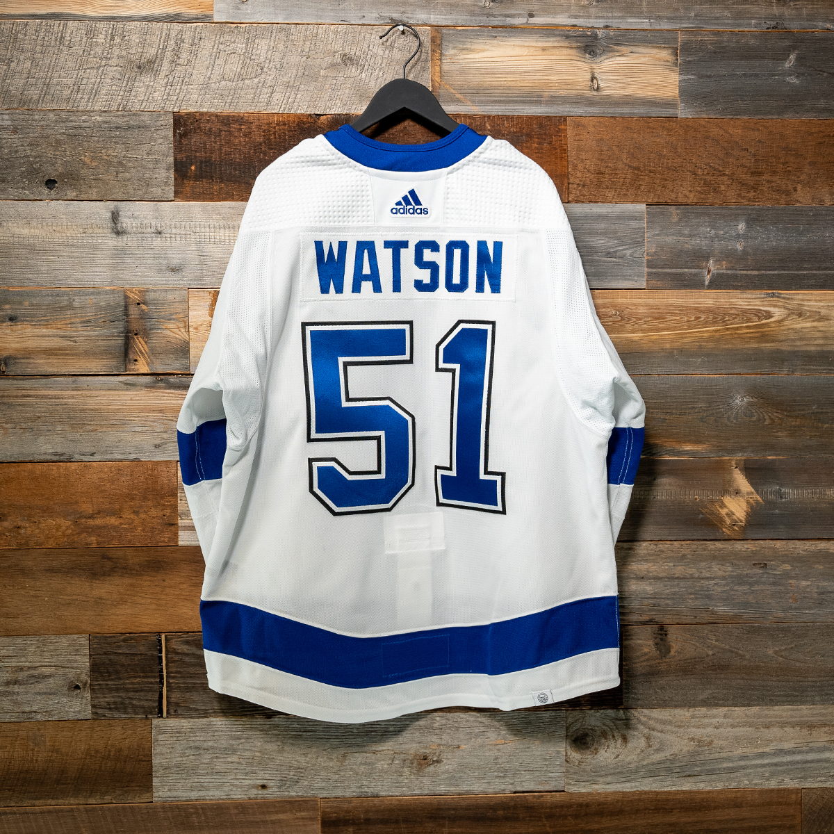 #51 WATSON 2023-24 Game-Worn Lightning Away Jersey (Size 56) Set 3