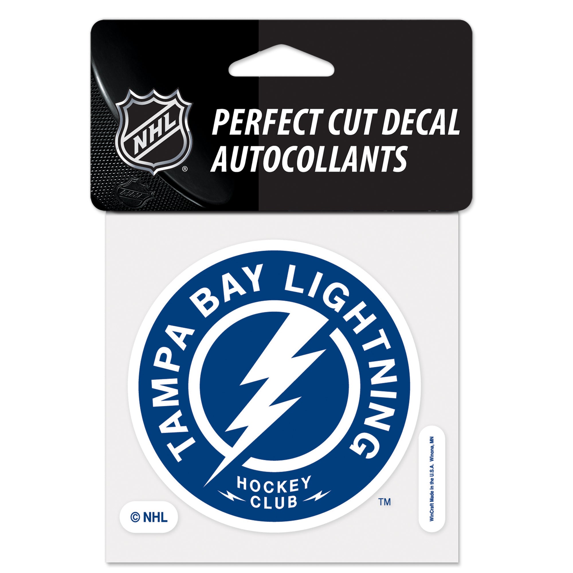 Tampa Bay Lightning shoulder patch decal