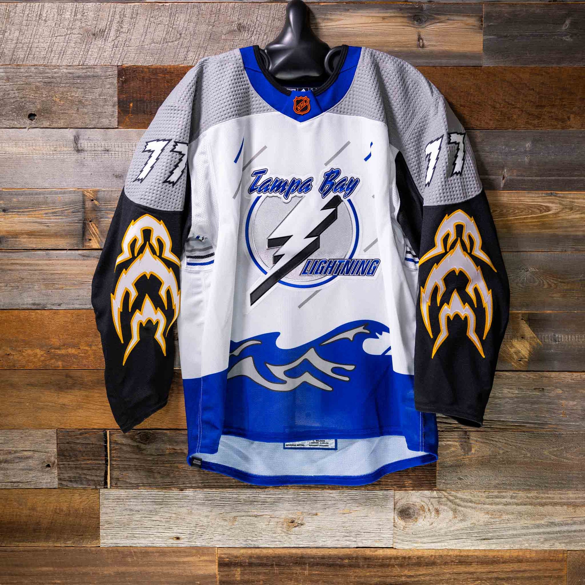 Tampa Bay Lightning Reverse Retro Jerseys, Reverse Retro Lightning