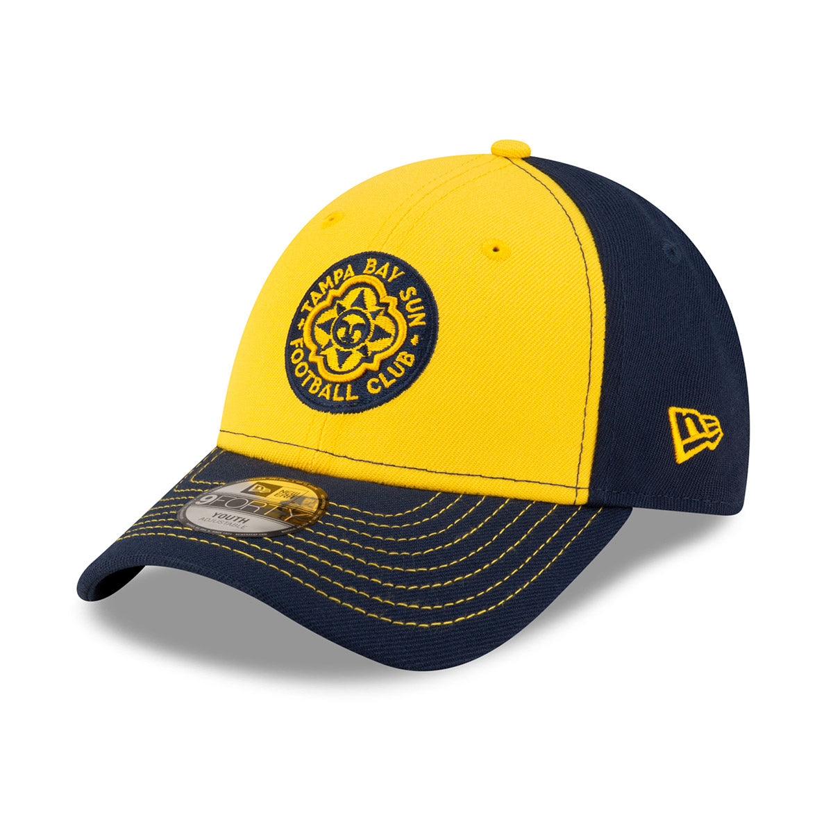 Youth Tampa Bay Sun FC New Era 9Forty Adjustable Two-Tone Hat