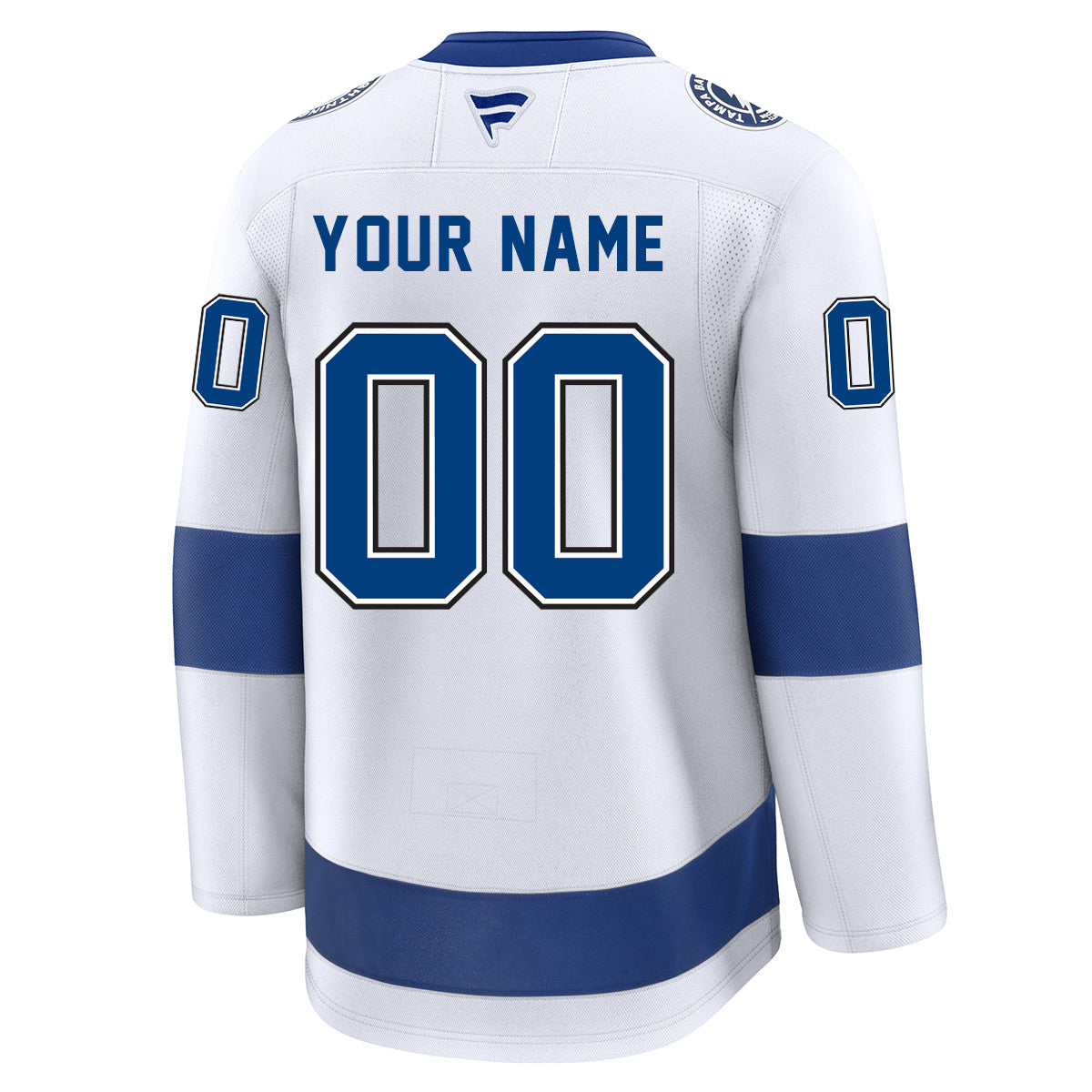 Tampa Bay Lightning Fanatics Custom Premium Away White Jersey