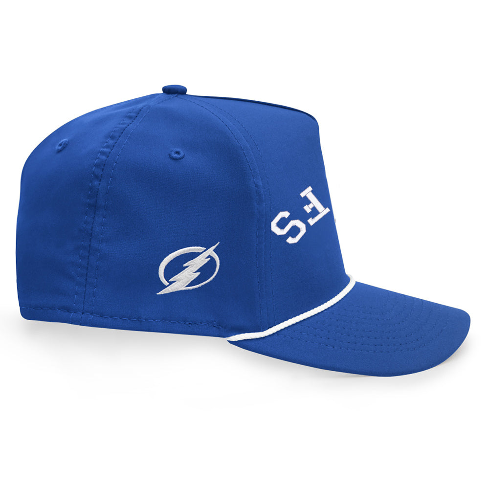 Tampa Bay Lightning 2026 Playoffs Reversed Performance Royal Blue Adjustable Hat