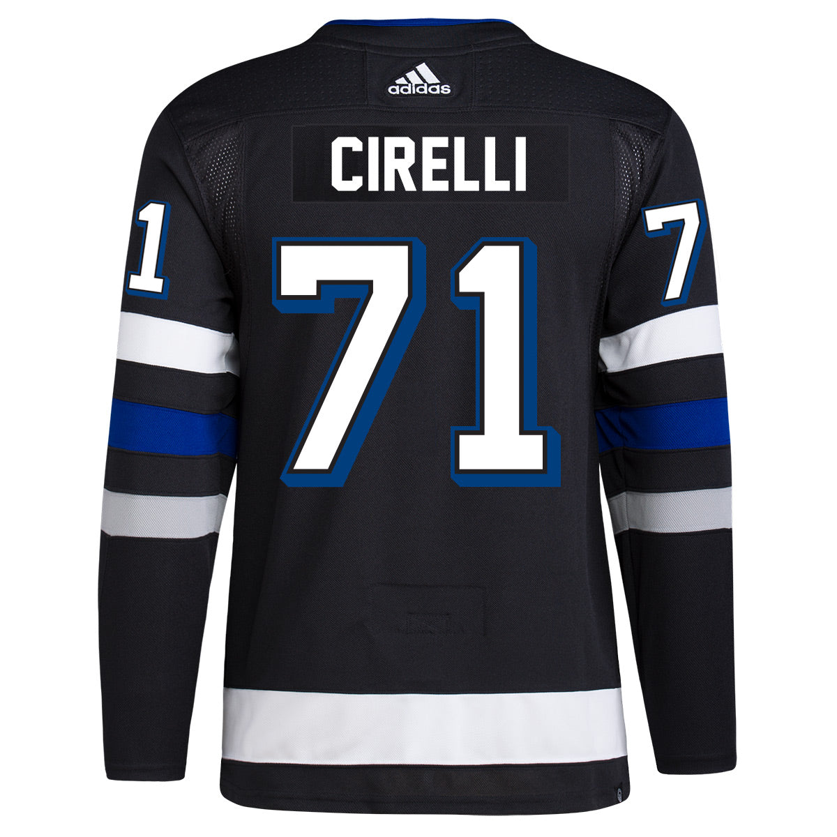 Adidas Tampa Bay Lightning No71 Anthony Cirelli Green Salute to Service 2020 Stanley Cup Champions Stitched NHL Jersey