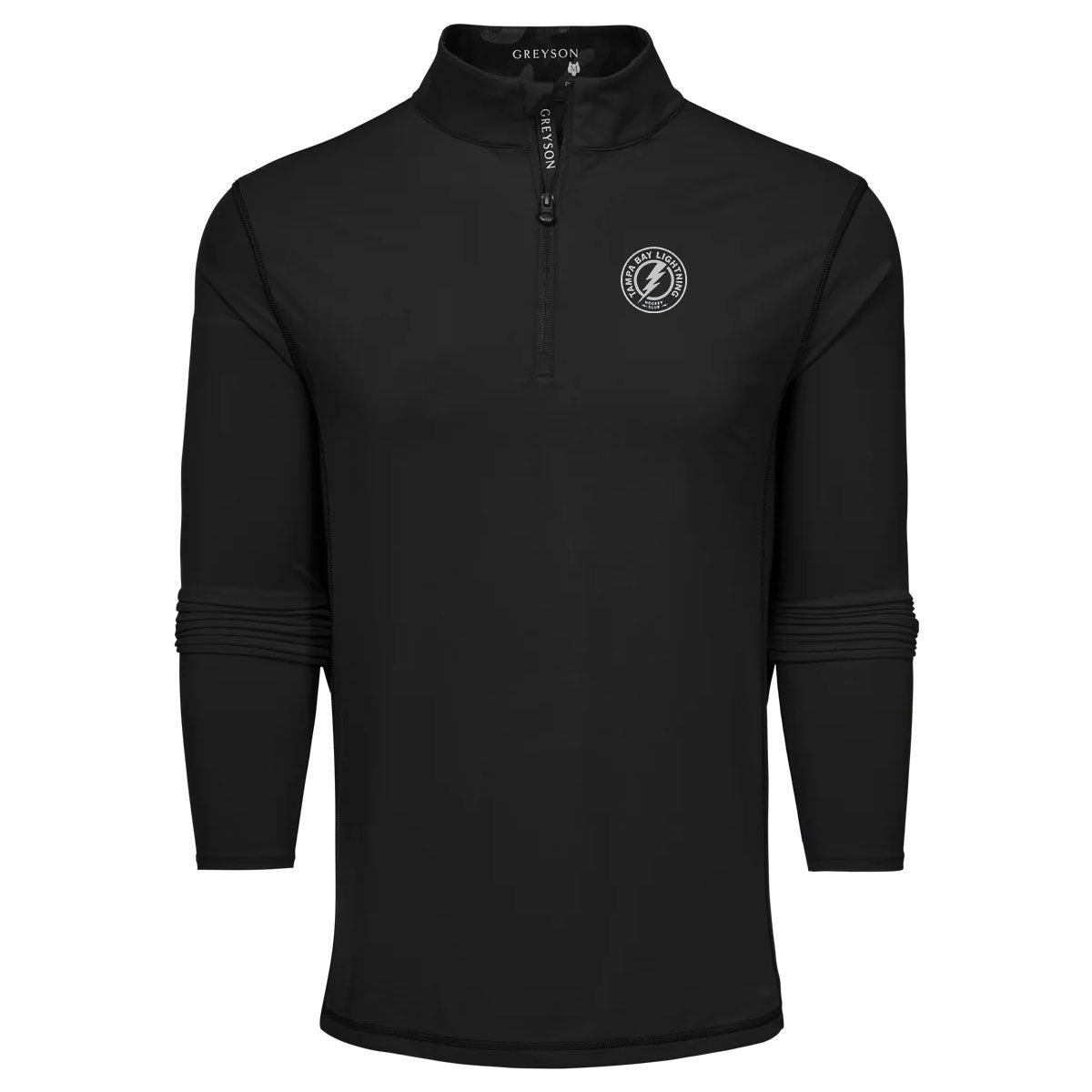 Men's Tampa Bay Lighting Greyson Colorado Black 1/4 Zip Pullover