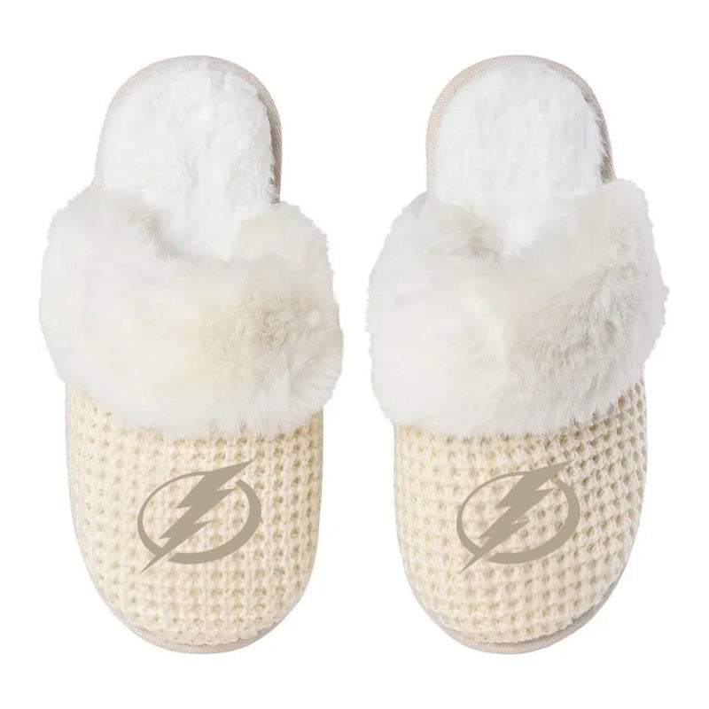 TAMPA BAY LIGHTNING CREAM PUFF SLIPPER