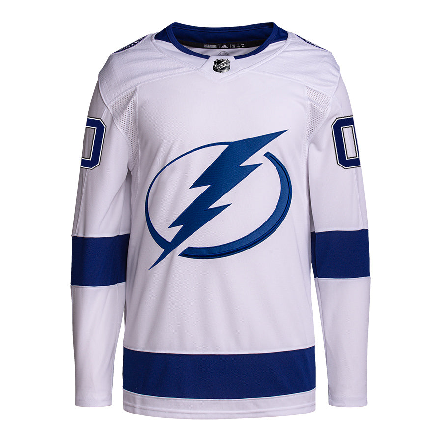PERSONALIZED Tampa Bay Lightning adidas ADIZERO Authentic Away Jersey