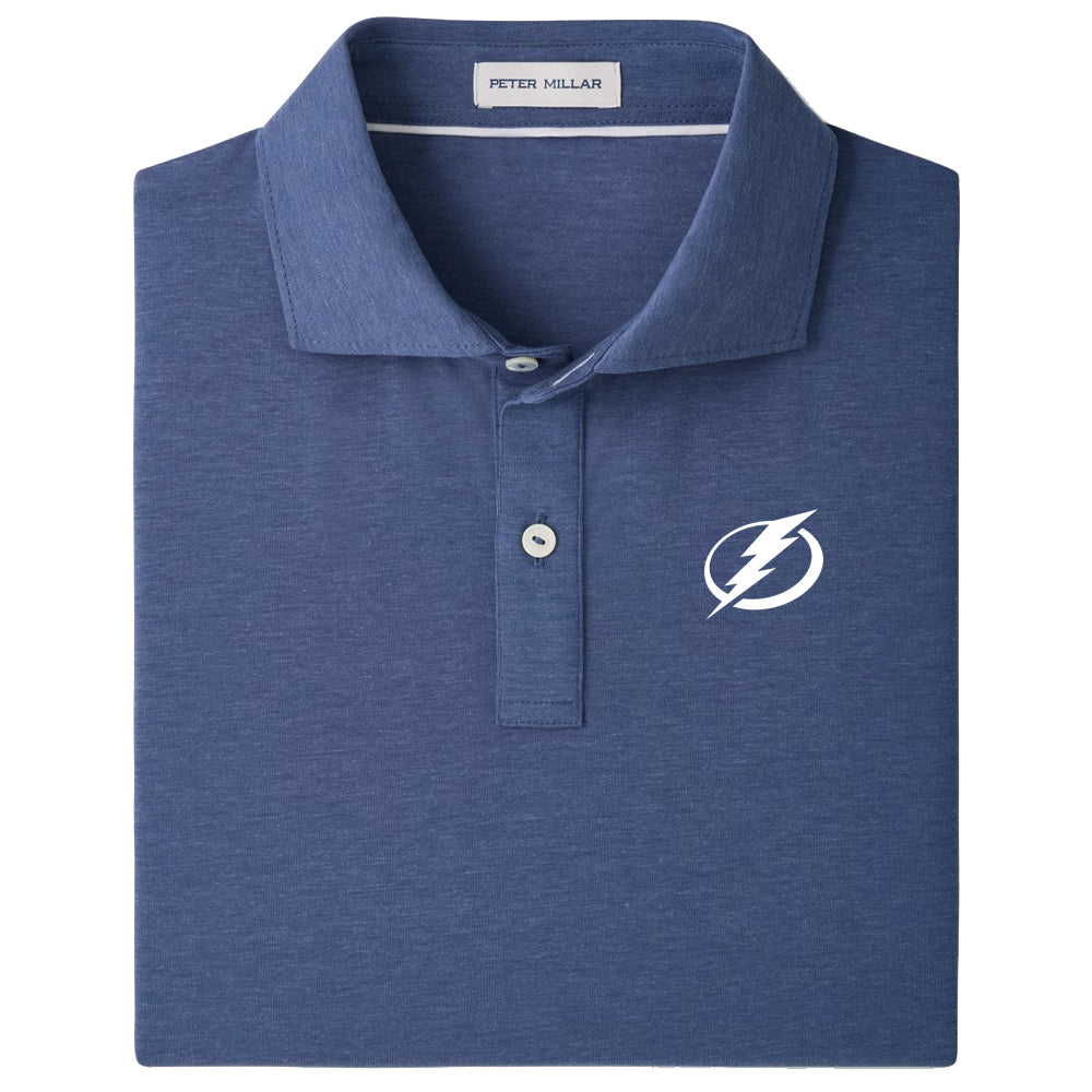 Men's Tampa Bay Lightning Peter Millar ETC Navy Performance Polo