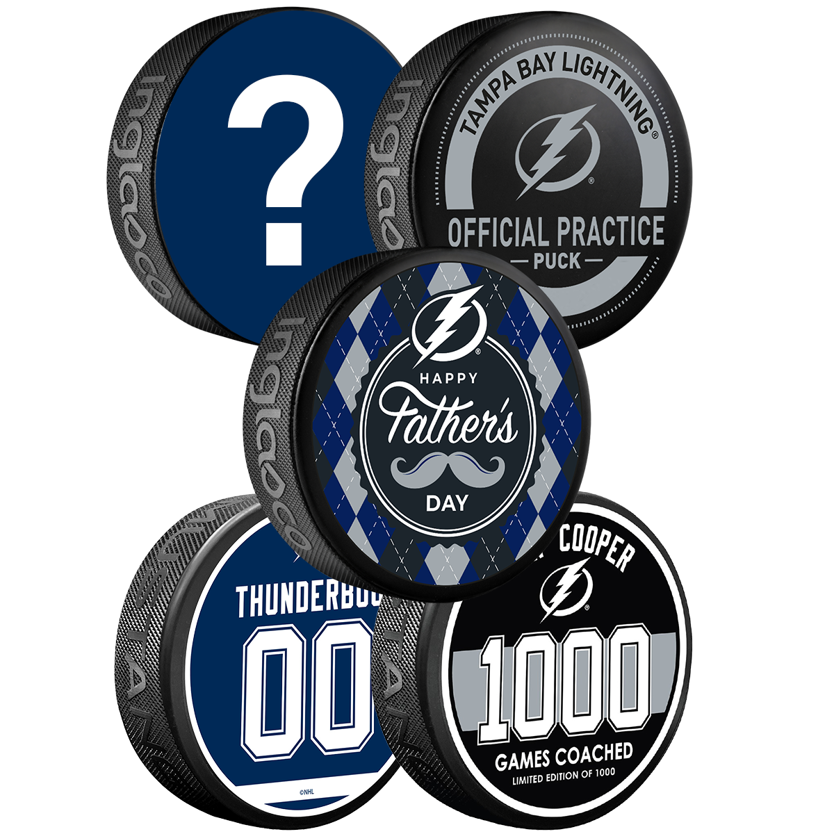 Tampa Bay Lightning Father's Day Puck Pack (Online Only)