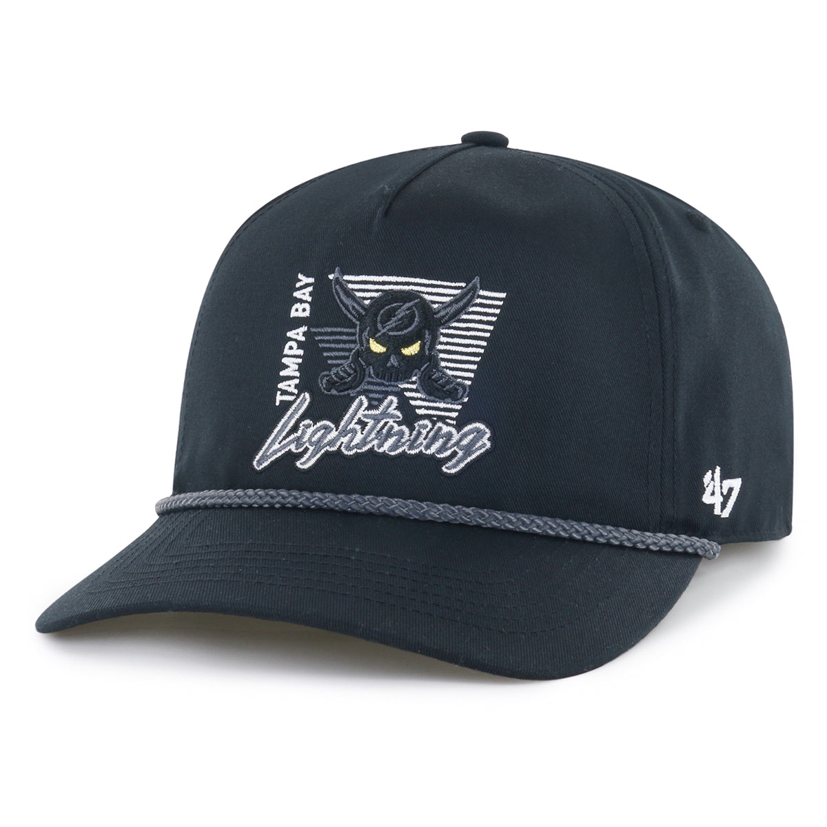 Tampa Bay Lightning '47 Gasparilla Adjustable Splint Hitch Hat