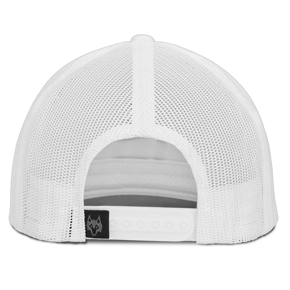 Tampa Bay Lighting Greyson White Adjustable Trucker Hat