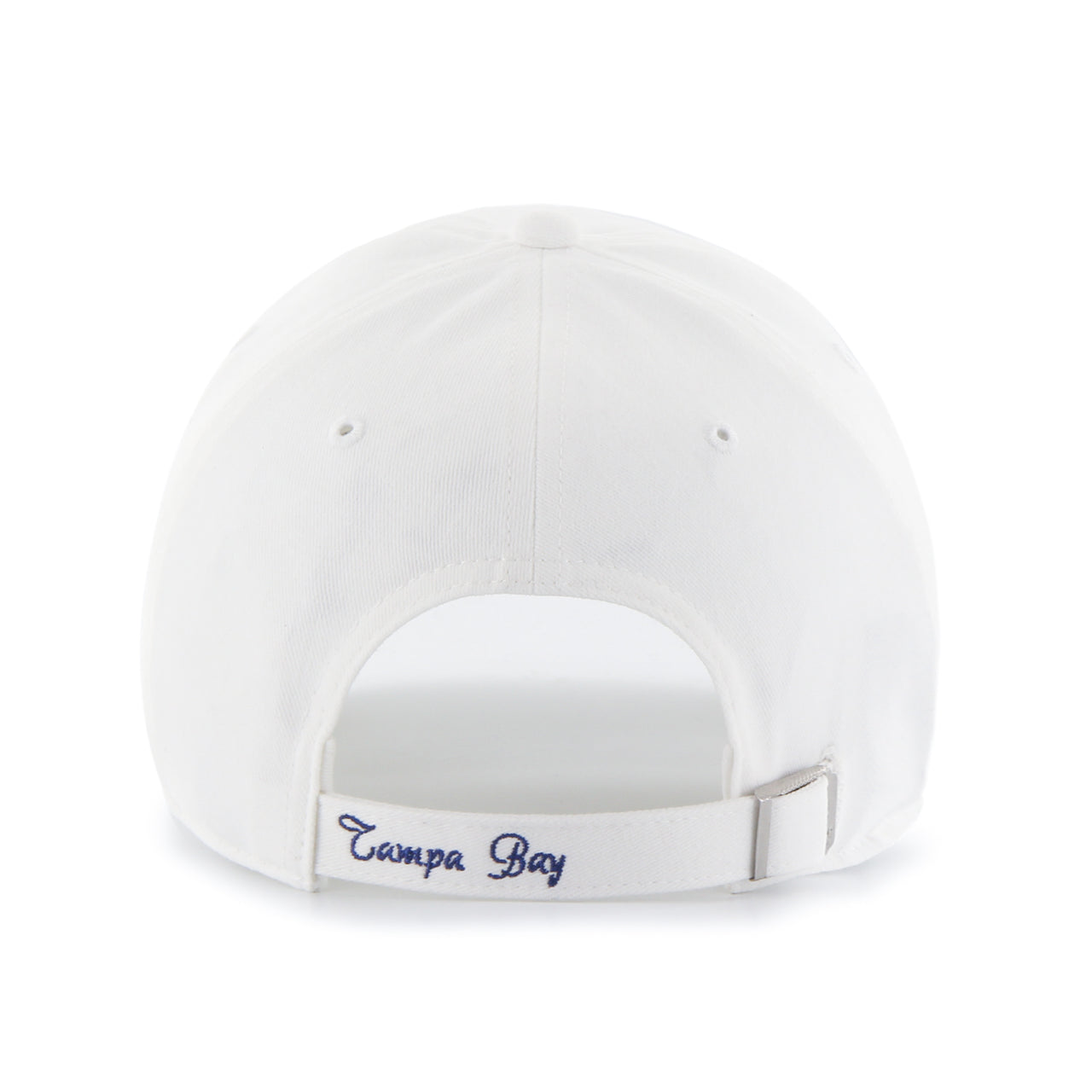 Tampa Bay Lightning '47 White Sparkle Clean Up Adjustable Hat