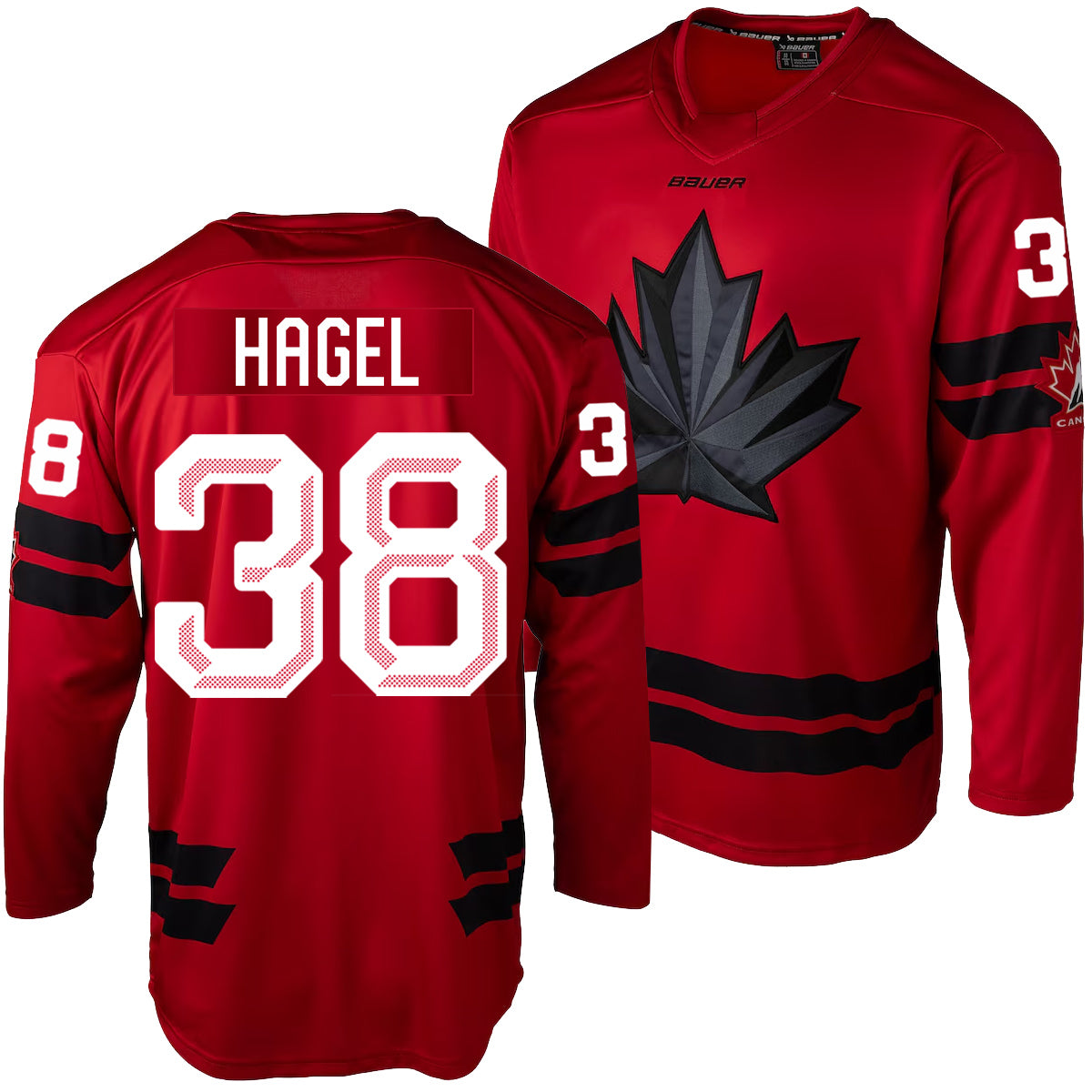 Brandon Hagel Men's Bauer Team Canada Hockey  Jersey