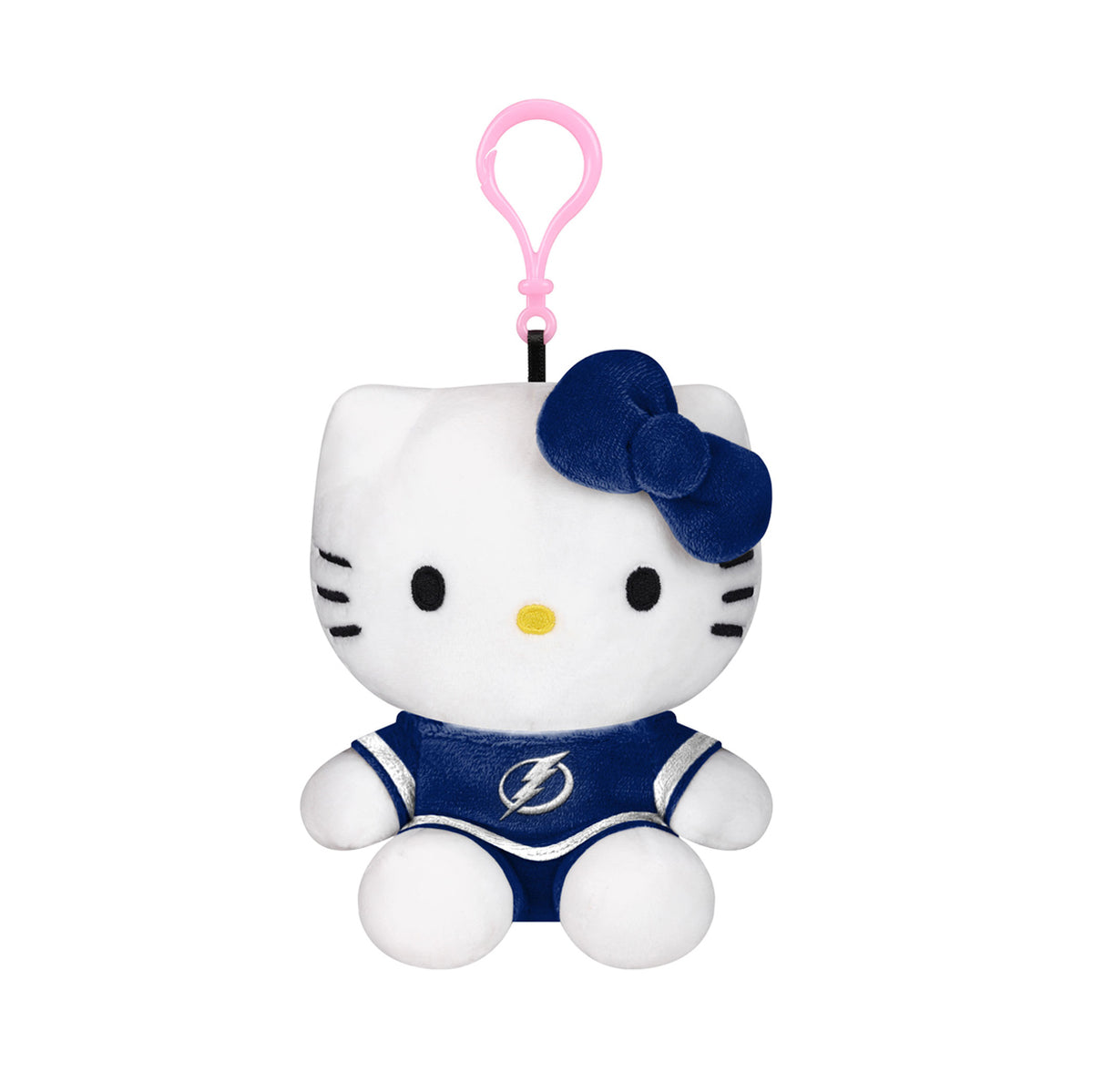 Tampa Bay Lightning Hello Kitty 3-inch Plush Bag Charm